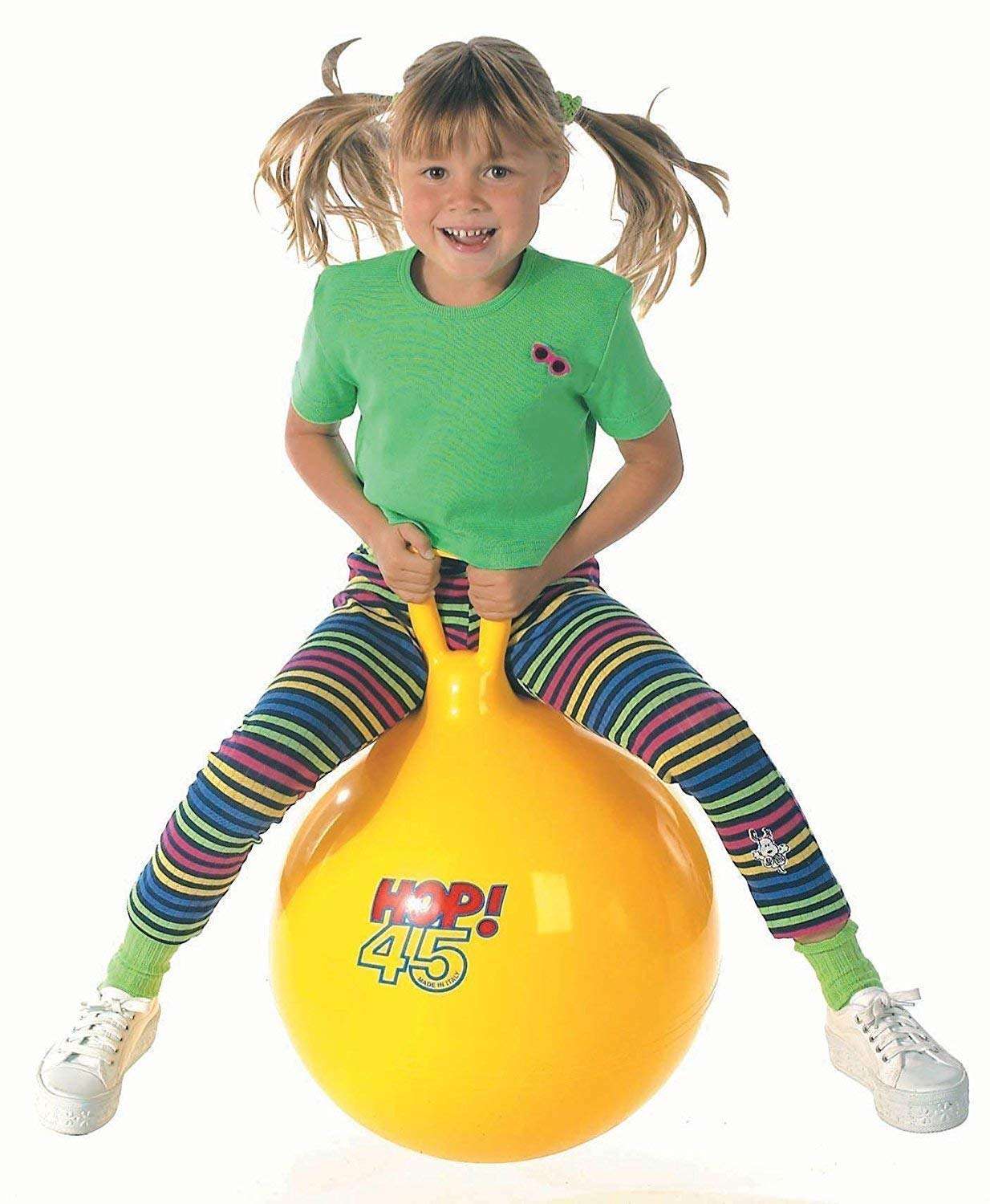 Storio Sit and Bounce Rubber Hop Jumping & Bouncing Ball