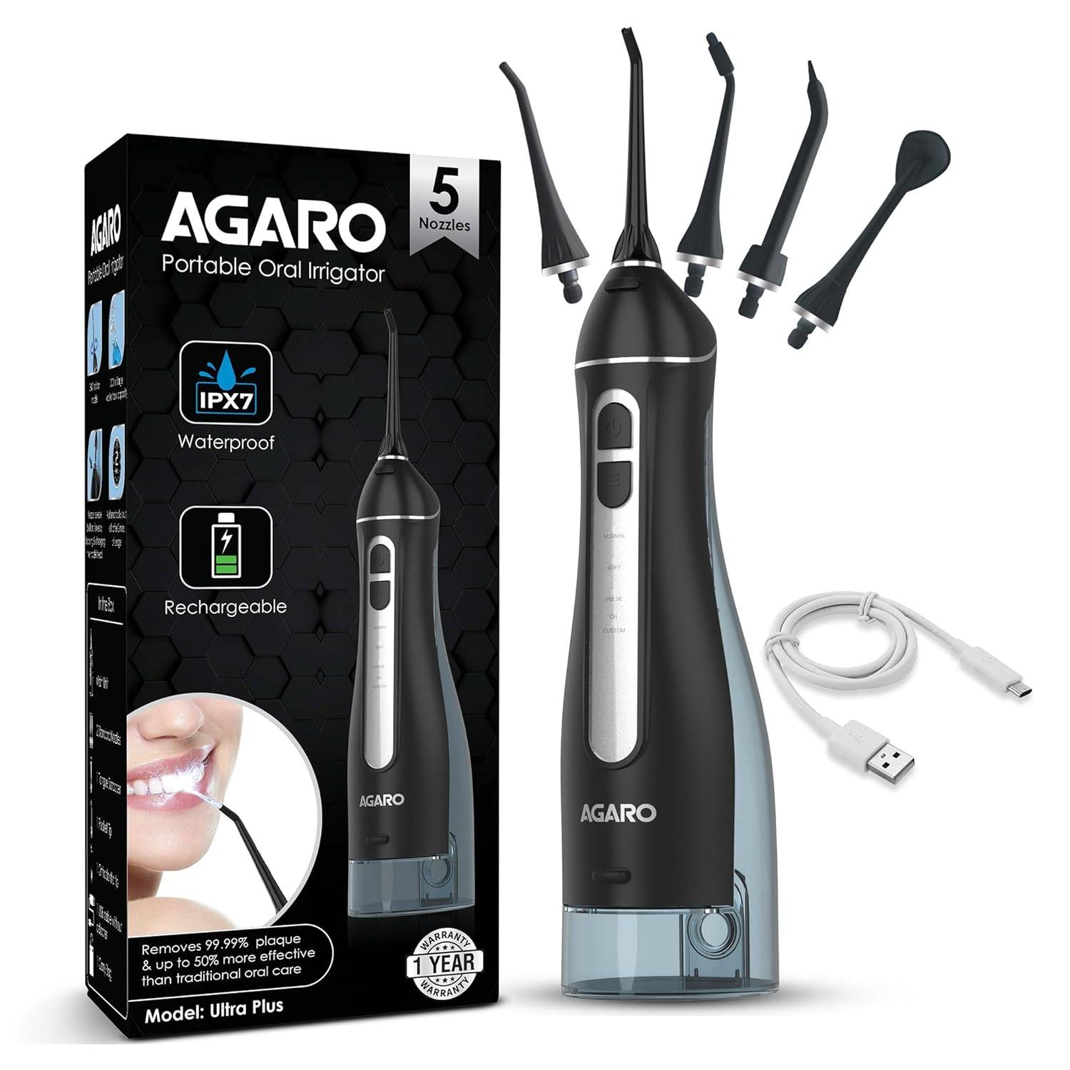 AGARO Ultra Plus Dental Flosser