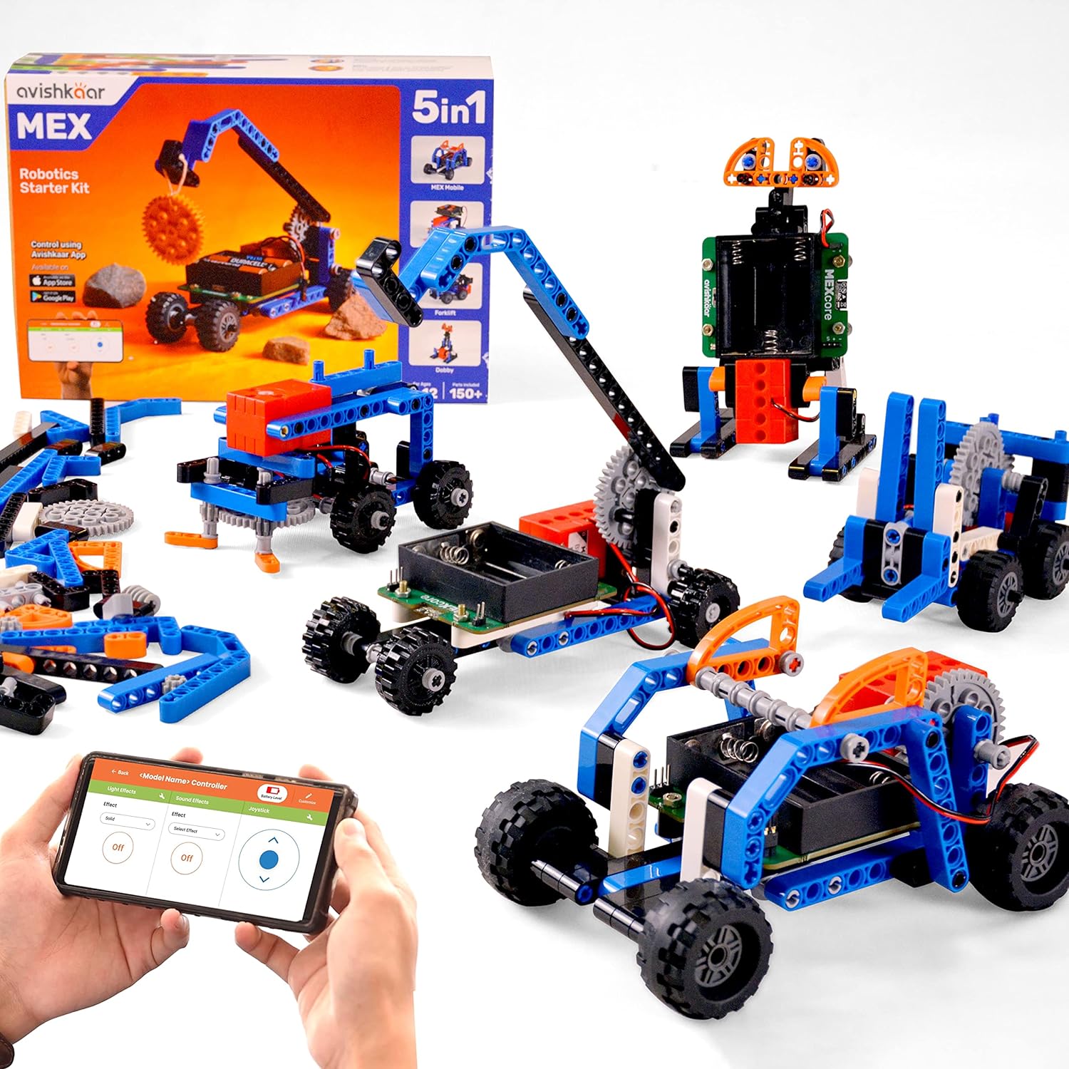 Avishkaar 5-In-1 DIY Robotics Starter Kit
